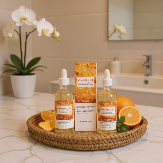 Huile Essentielle TWG à la Vitamine C 100ml Hydratante Éclaircissante✨✨✨