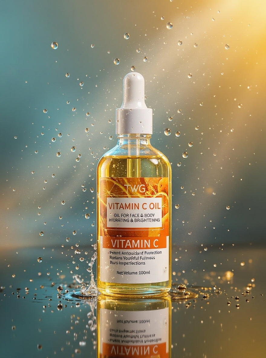 Huile Essentielle TWG à la Vitamine C 100ml Hydratante Éclaircissante✨✨✨