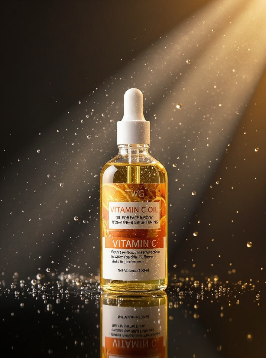 Huile Essentielle TWG à la Vitamine C 100ml Hydratante Éclaircissante✨✨✨