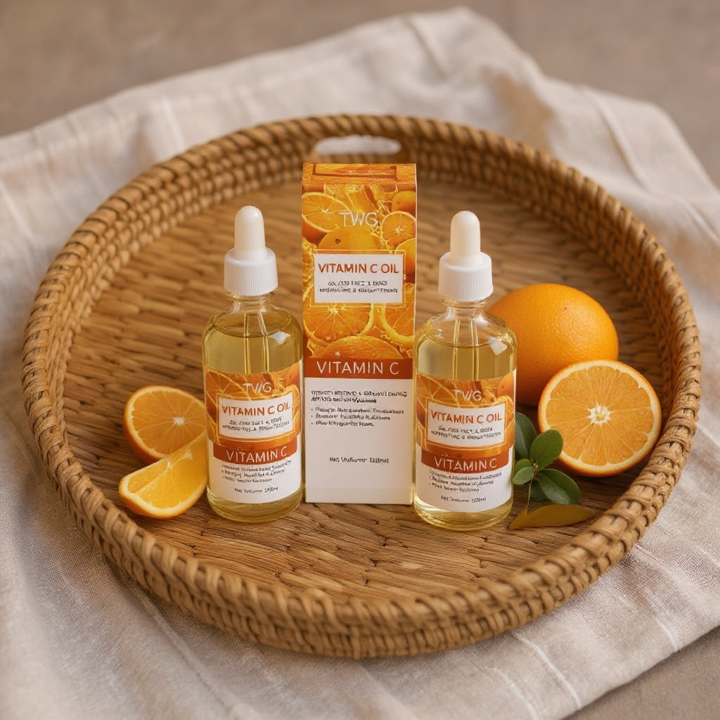 Huile Essentielle TWG à la Vitamine C 100ml Hydratante Éclaircissante✨✨✨